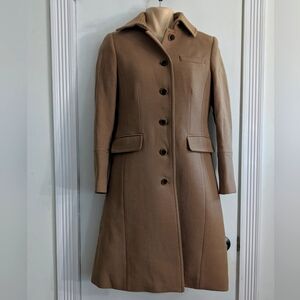 J Crew Sabrina Italian wool coat NWOT Size 2